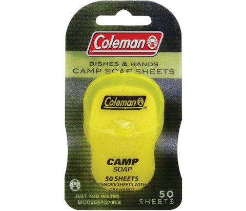 Coleman Biodegradable Soap Sheets