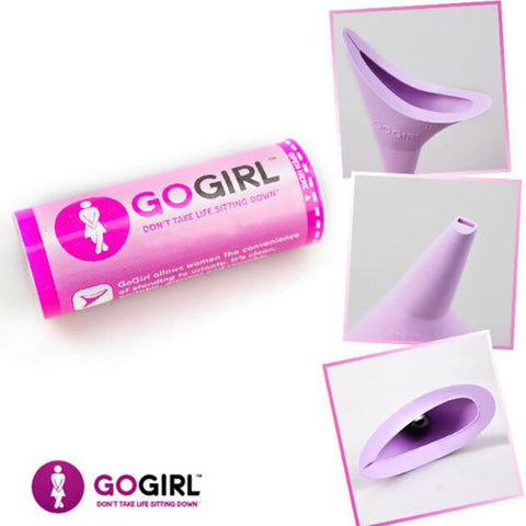 GoGirl /Go Girl Female Urination Device Woman Travel Stand Up Pee Urinal  Case