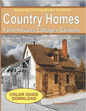 Country Homes, Farm Houses & Cottages Coloring Book