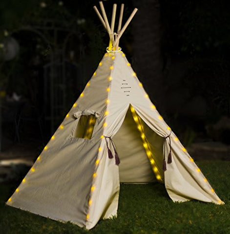 tent with string lights Tipi Tent Fairy Lights – Roadhouse Outfitters