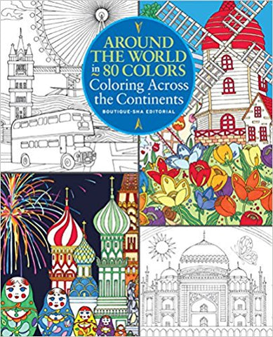 Around the World in 80 Colors: Coloring Across the Continents