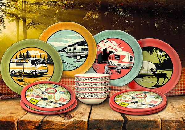 Camp Casual Dish Set Roadhouse Outfitters