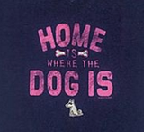 Home Is Where the Dog Is V-Neck Tee